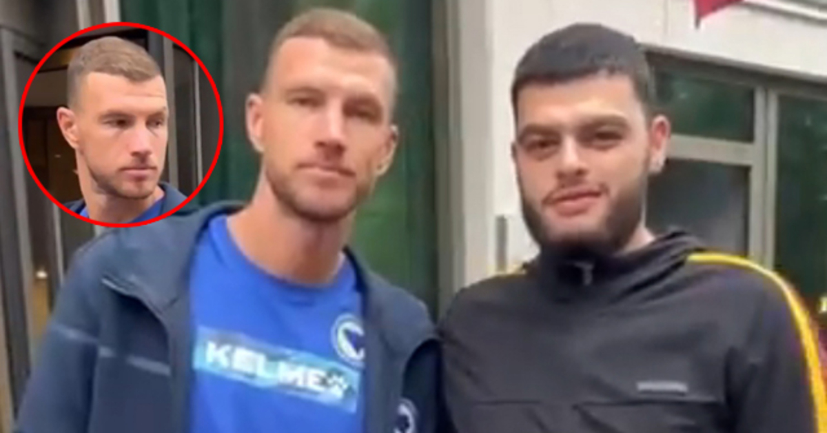 Dzeko’dan olay tepki! Galatasaray formasını görünce…