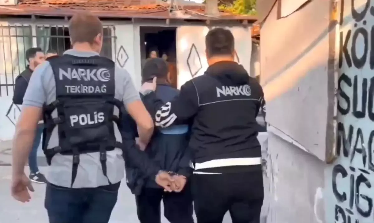 Tekirdağ’da Uyuşturucu Operasyonu: 6 Tutuklama