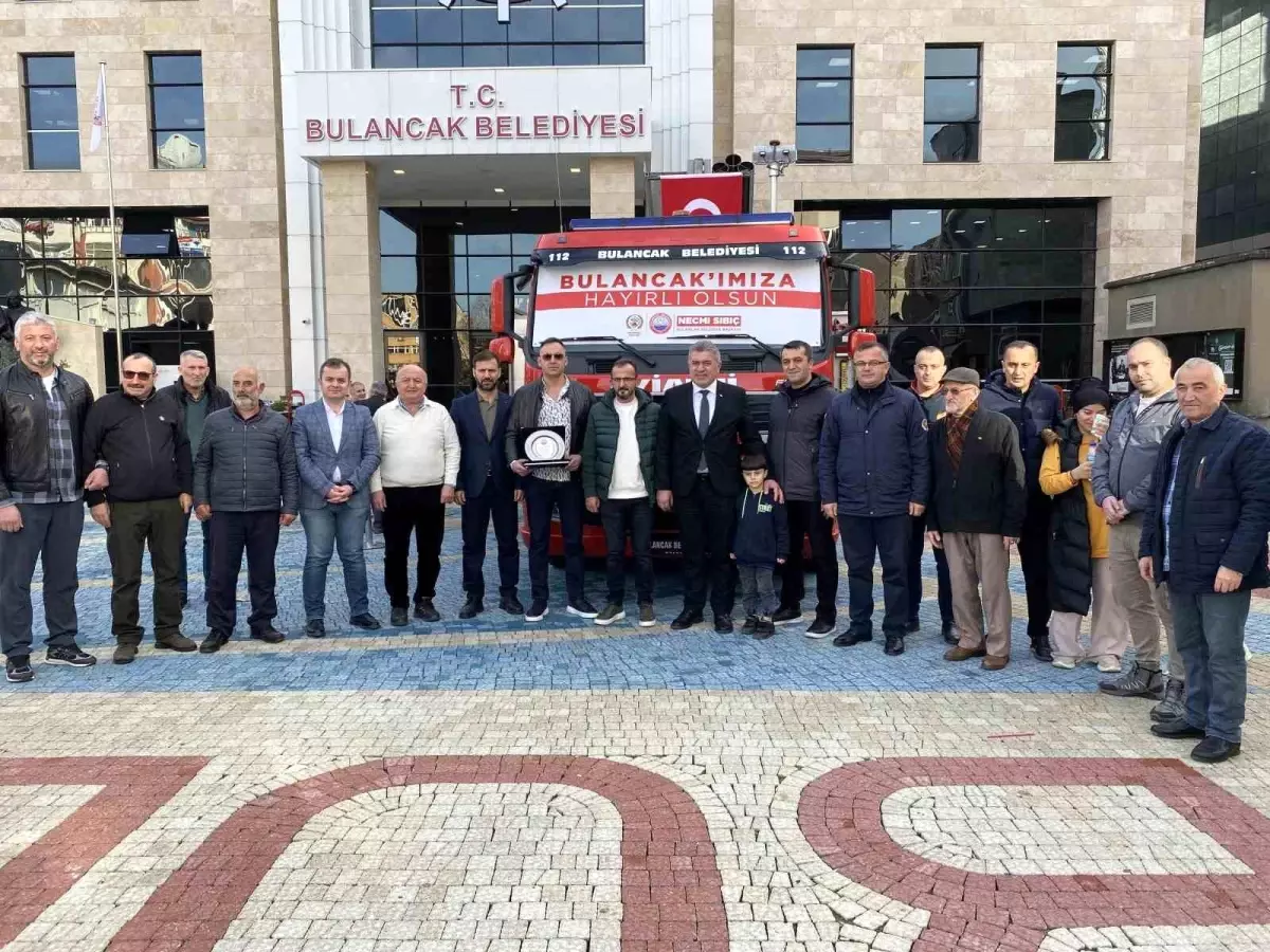 Bulancak Belediyesi’nden Yeni İtfaiye Aracı