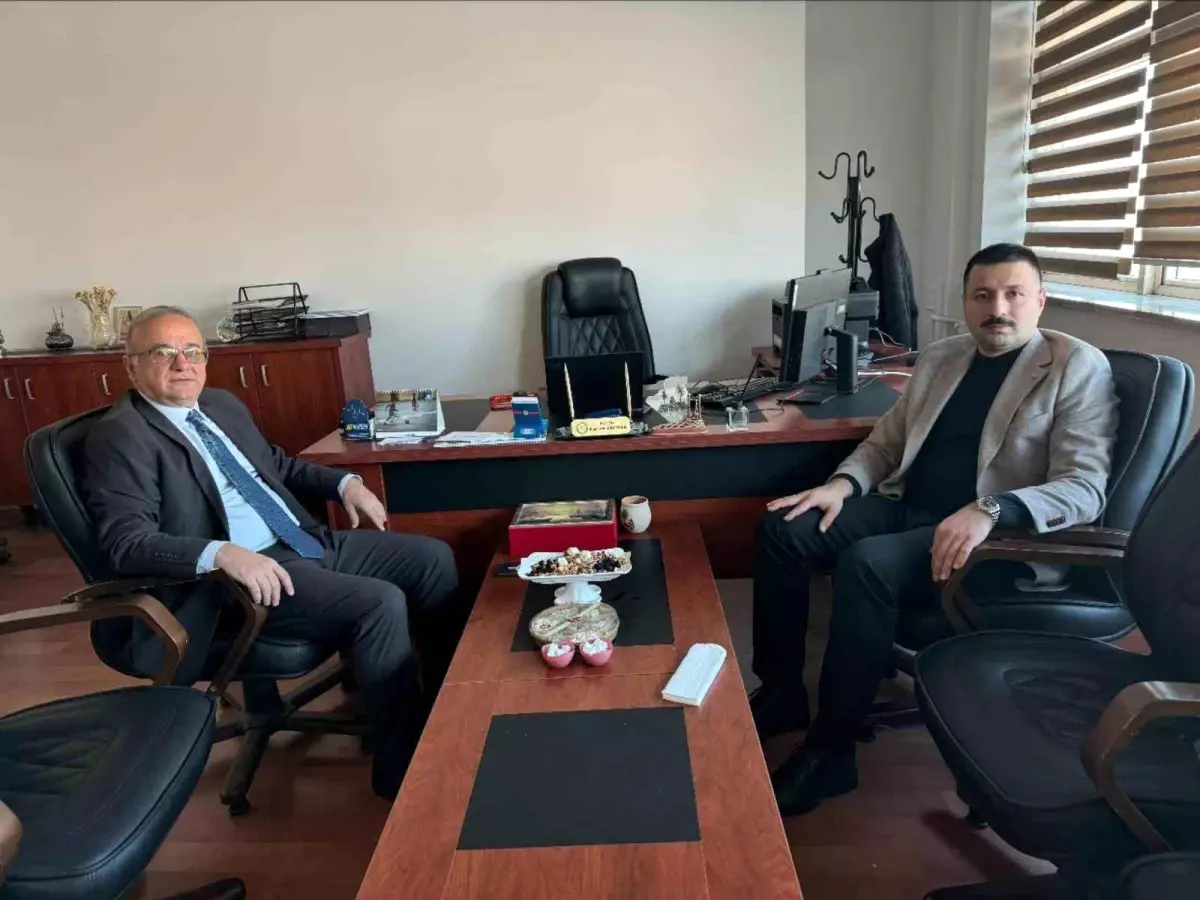 Kaymakam Karali, Dekan Erenler’i Ziyaret Etti