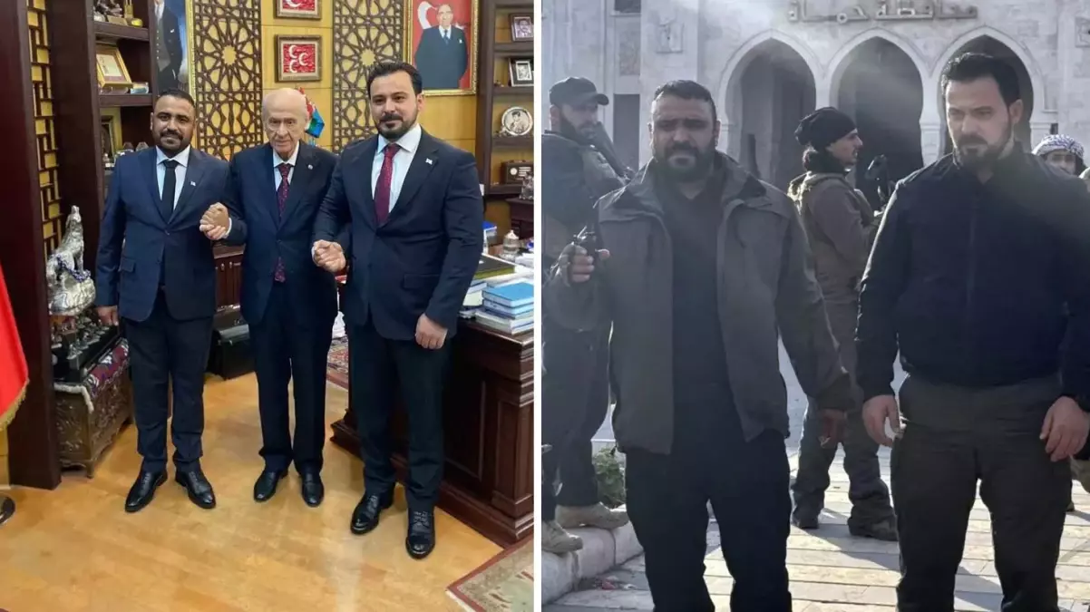 Suriye Milli Ordusu’nu yöneten ismin Bahçeli’yi ziyaret ettiği ortaya çıktı