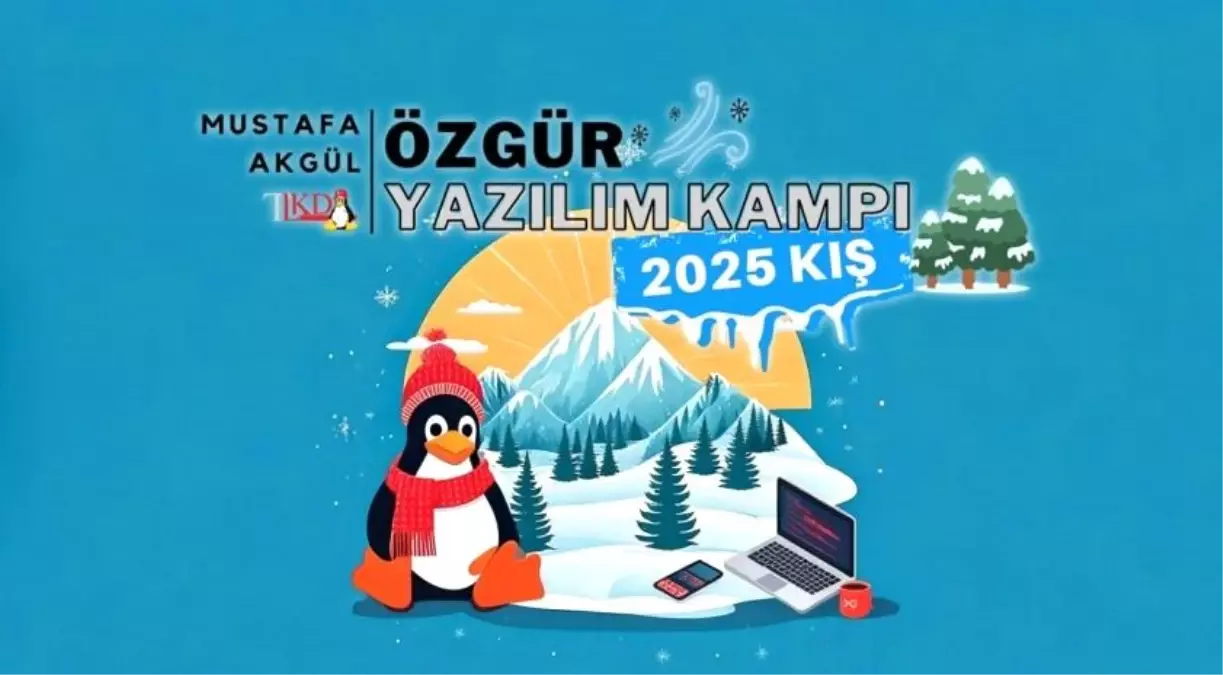 Özgür Yazılım Kış Kampı 2025’te Keşfedilecek