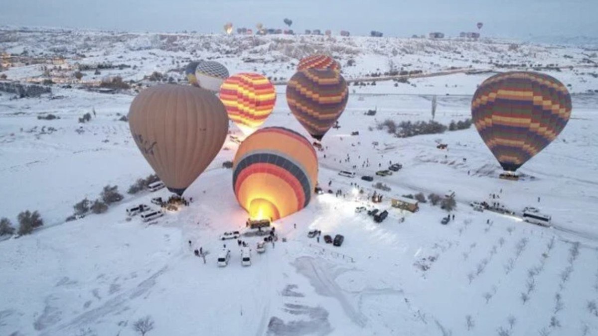 Kapadokya’da gökyüzü 5 gündür boş kaldı